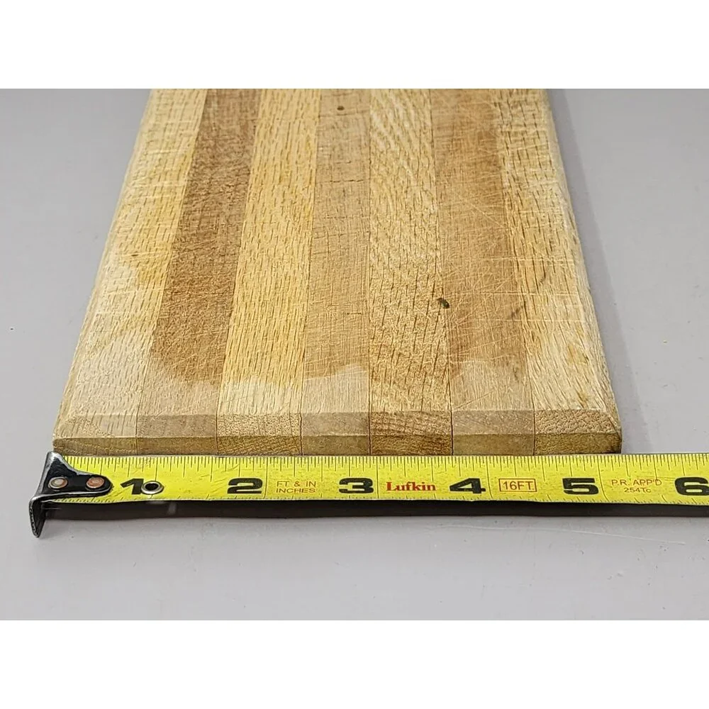 Rustic Wood Reversable Cutting Board ‎ Rectangular Chopping Block